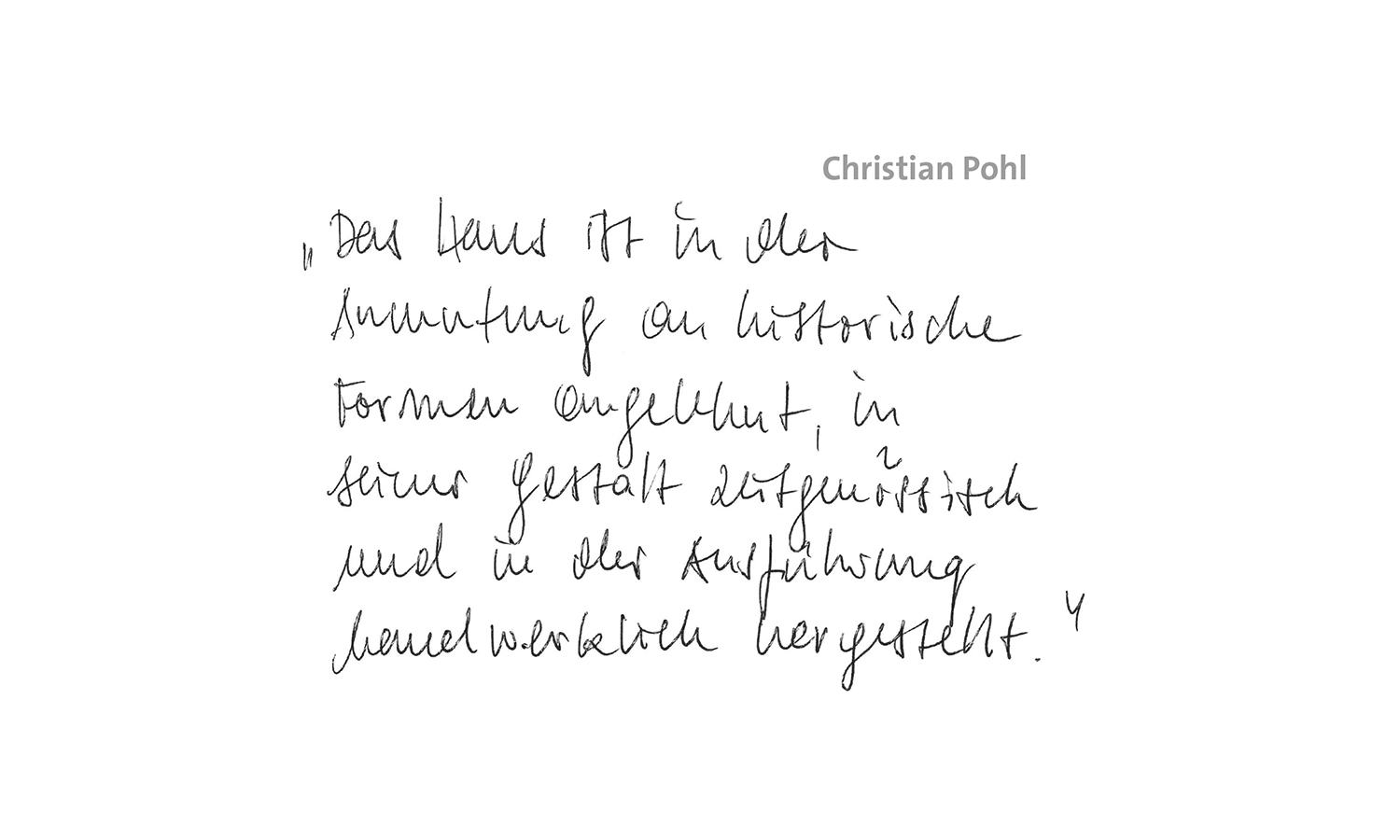 zitat hehnpohl architektur