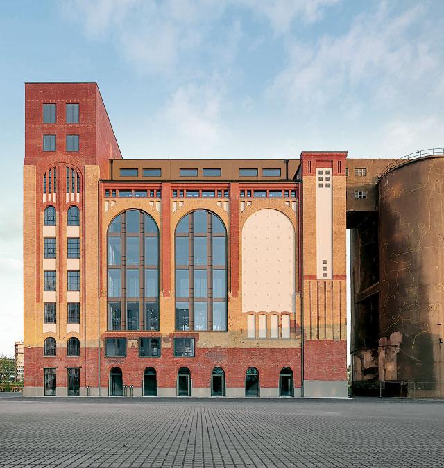 Holzsilo Plange Mühle Campus