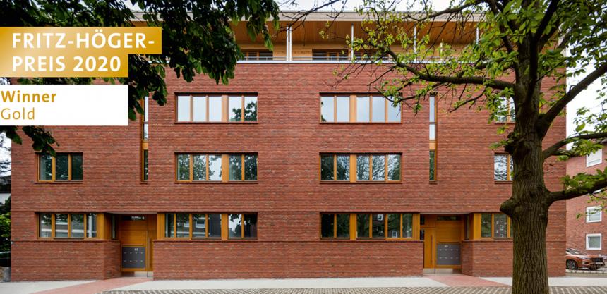 Winner Gold, Wohnhaus Schiffahrter Damm 