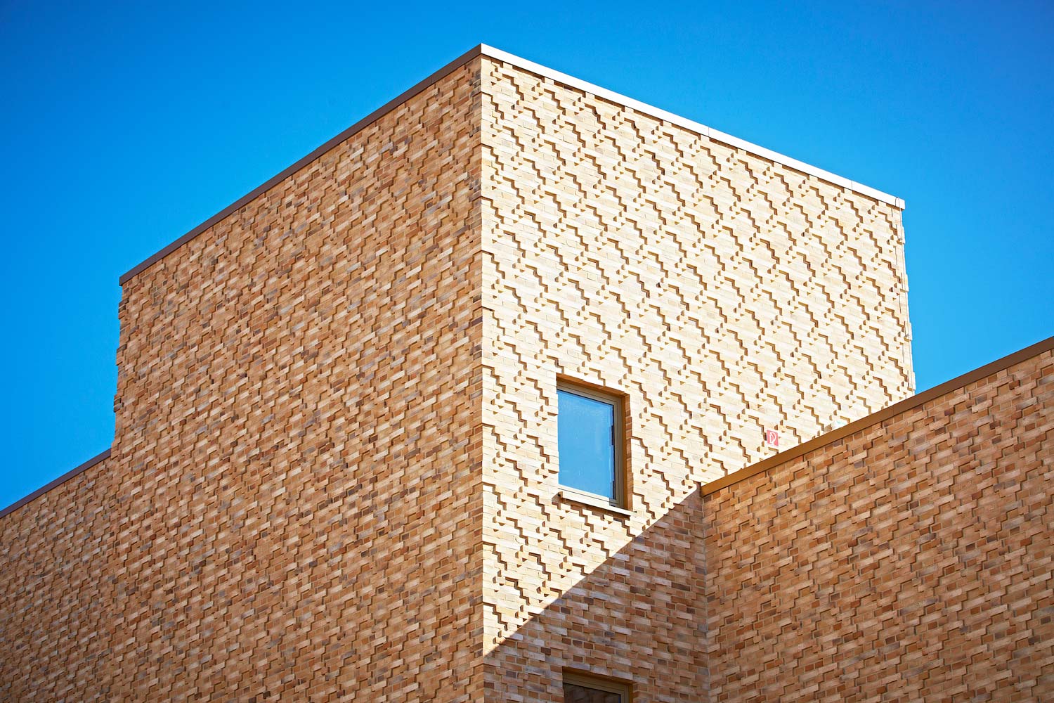 Ein mit quick-mix Fugenmörtel erstelltes Backstein-Projekt.